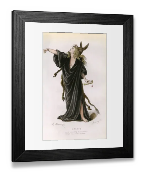 Framed Print : French Theatre -- Science et Anerye Framed Print : French Theatre -- Science et Anerye