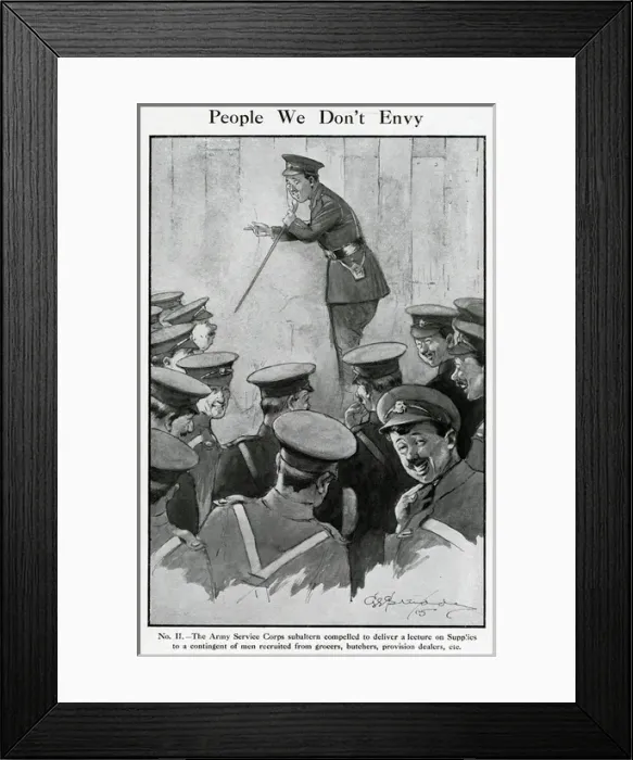 Framed Print : No. 2: People We Don t Envy by George Studdy, 1915 Framed Print : No. 2: People We Don t Envy by George Studdy, 1915