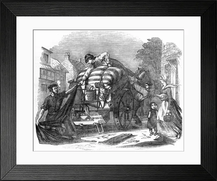 Framed Print : Gold rush in New South Wales, Australia Framed Print : Gold rush in New South Wales, Australia