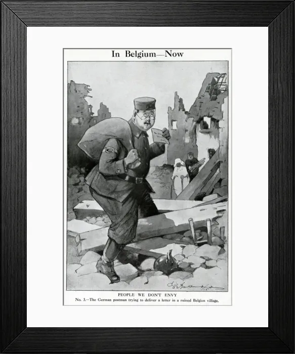 Framed Print : No. 3: People We Don t Envy by George Studdy, 1915