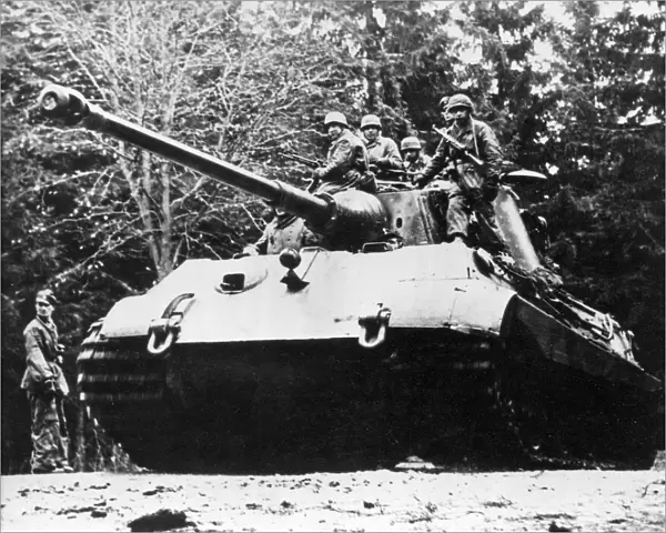 German Panzer tank, 1944