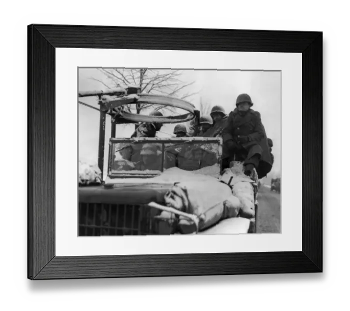 Framed Print : Luxembourg, 1944 Framed Print : Luxembourg, 1944