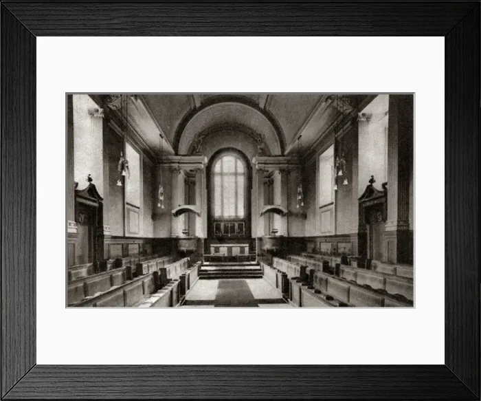Framed Print : Chapel at Russell School, Addington Framed Print : Chapel at Russell School, Addington