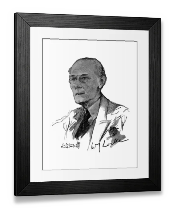 Framed Print : William John Locke, novelist and playwright Framed Print : William John Locke, novelist and playwright