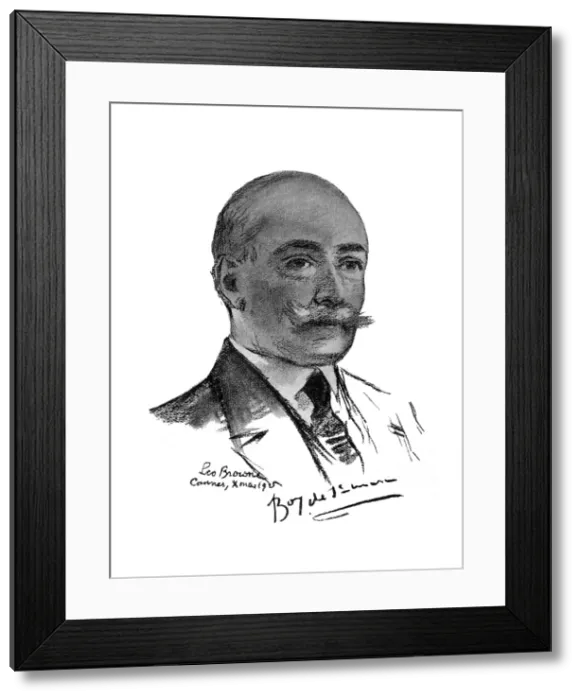 Framed Print : Baron Jacques de Meyronnet Saint-Marc Framed Print : Baron Jacques de Meyronnet Saint-Marc