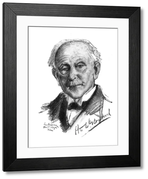 Framed Print : Rev Dr Otis Allan Glazebrook Framed Print : Rev Dr Otis Allan Glazebrook