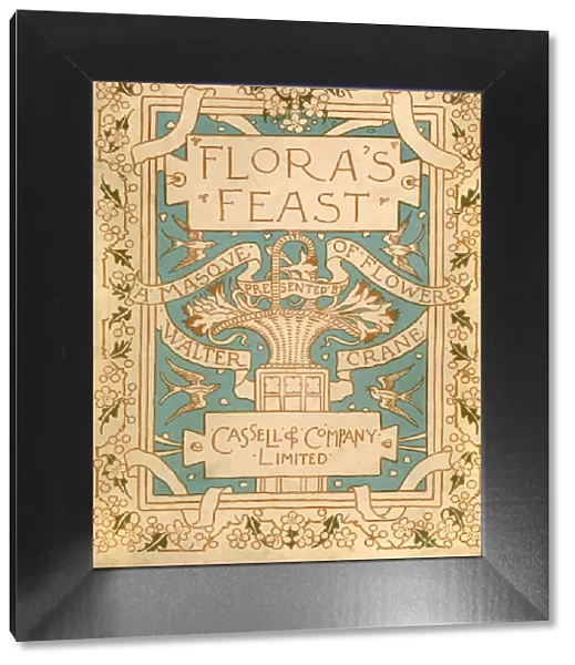 Cover design, Floras Feast, a Masque of Flowers