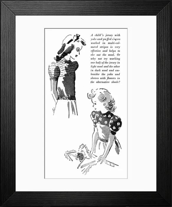 Framed Print : 1940s girl and doll Framed Print : 1940s girl and doll