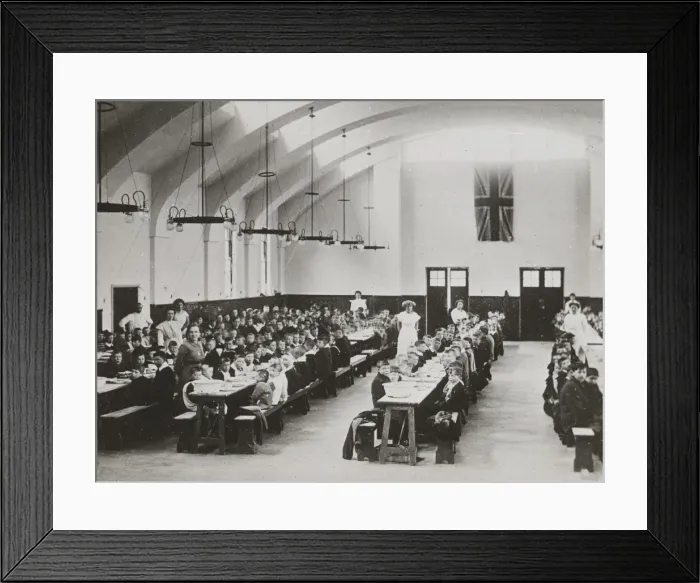 Framed Print : Barnardos Woodford Bridge dining hall Framed Print : Barnardos Woodford Bridge dining hall