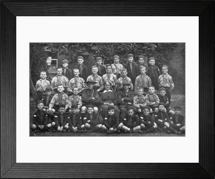 Framed Print : National Childrens Home (NCH), Alverstoke - Boy Scouts Framed Print : National Childrens Home (NCH), Alverstoke - Boy Scouts