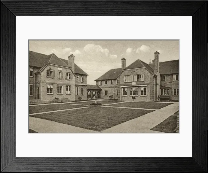 Framed Print : Barnardos Girls Village Home, Barkingside - Cherry Court Framed Print : Barnardos Girls Village Home, Barkingside - Cherry Court