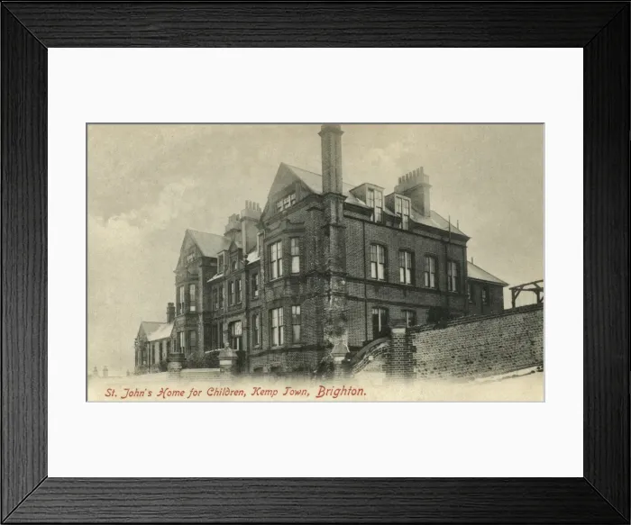 Framed Print : St Johns Home, Kemp Town, Brighton Framed Print : St Johns Home, Kemp Town, Brighton
