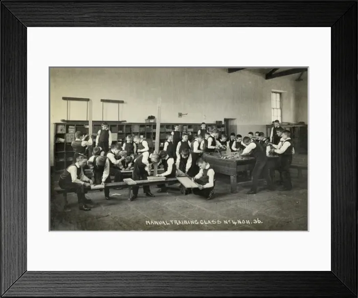 Framed Print : Mullers New Orphan Houses, Bristol - Carpentry Framed Print : Mullers New Orphan Houses, Bristol - Carpentry