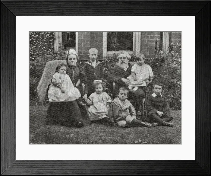 Framed Print : Princess Alice Orphanage, Sutton Coldfield - Group Framed Print : Princess Alice Orphanage, Sutton Coldfield - Group