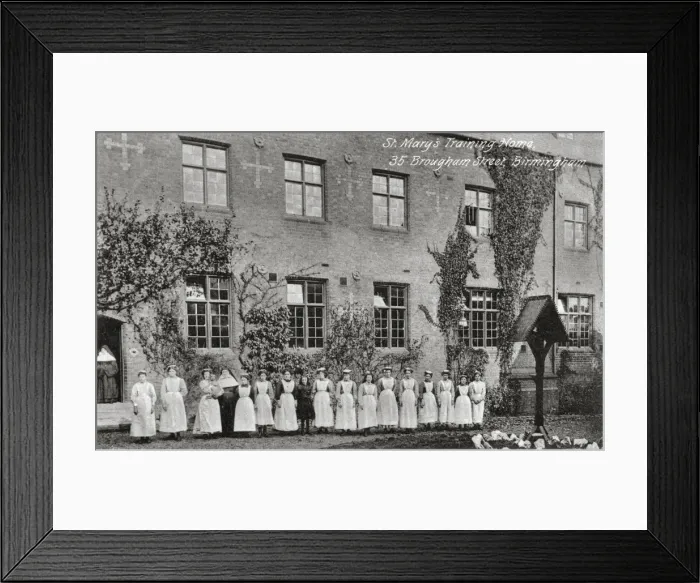 Framed Print : St Marys Roman Catholic Training Home, Birmingham Framed Print : St Marys Roman Catholic Training Home, Birmingham