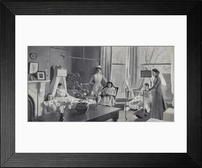 Framed Print : Barnardos Home for Incurables, Bradford Framed Print : Barnardos Home for Incurables, Bradford