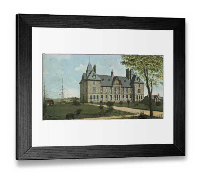 Framed Print : Quarriers Homes, Bridge of Weir - Training Ship Framed Print : Quarriers Homes, Bridge of Weir - Training Ship