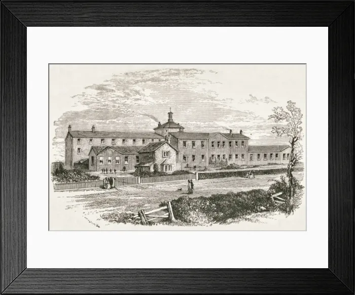 Framed Print : Mullers New Orphan Houses, Bristol - House No - 1 Framed Print : Mullers New Orphan Houses, Bristol - House No - 1