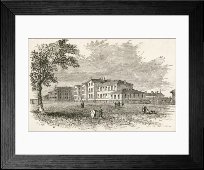 Framed Print : Mullers New Orphan Houses, Bristol - House No - 4 Framed Print : Mullers New Orphan Houses, Bristol - House No - 4