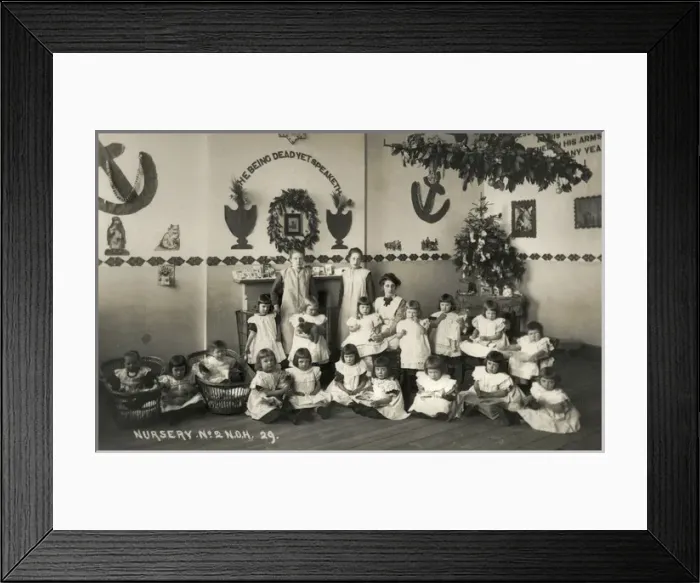 Framed Print : Mullers New Orphan Houses, Bristol - House No2, Nursery Framed Print : Mullers New Orphan Houses, Bristol - House No2, Nursery