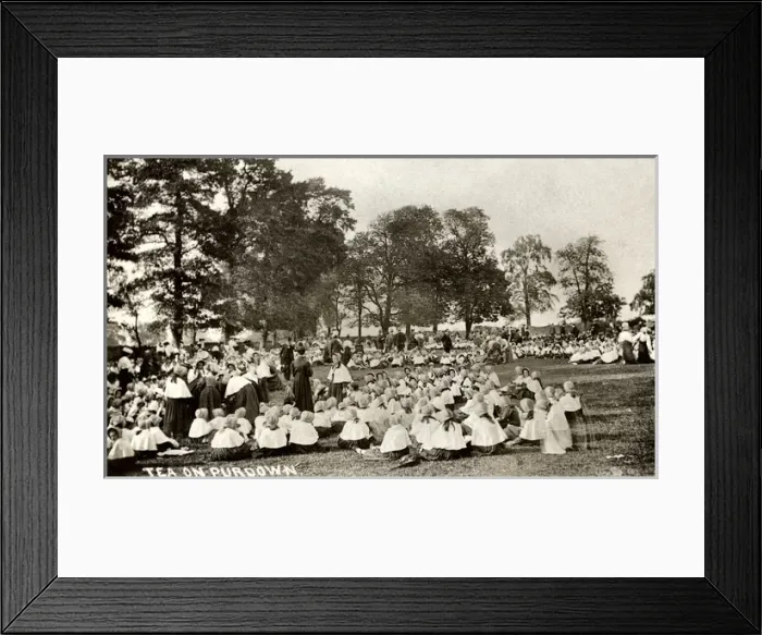 Framed Print : Mullers New Orphan Houses, Bristol - Tea on Purdown Framed Print : Mullers New Orphan Houses, Bristol - Tea on Purdown