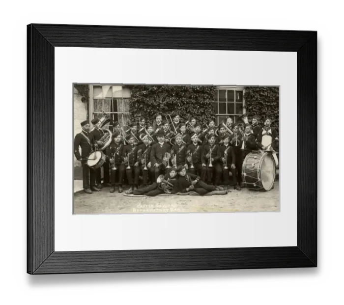 Framed Print : Castle Howard Reformatory Band Framed Print : Castle Howard Reformatory Band