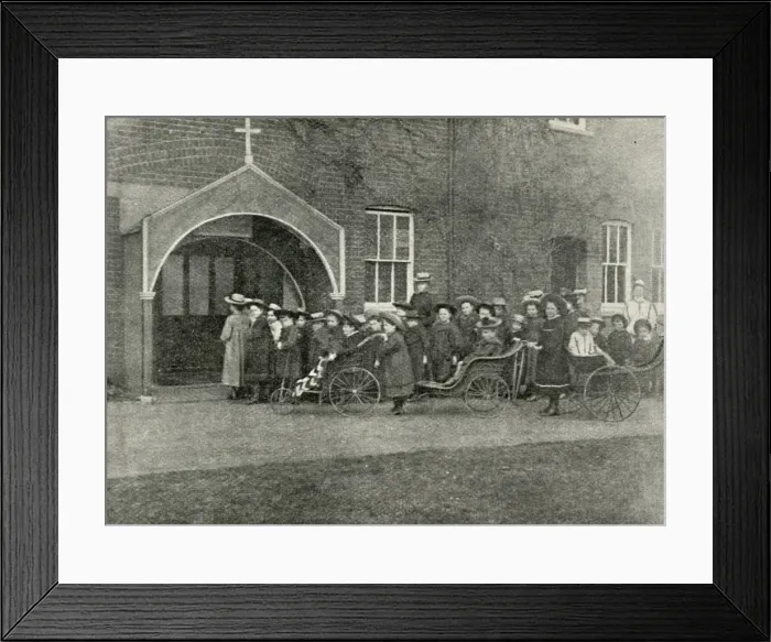 Framed Print : St Nicholas Waifs and Strays Home, Byfleet Framed Print : St Nicholas Waifs and Strays Home, Byfleet