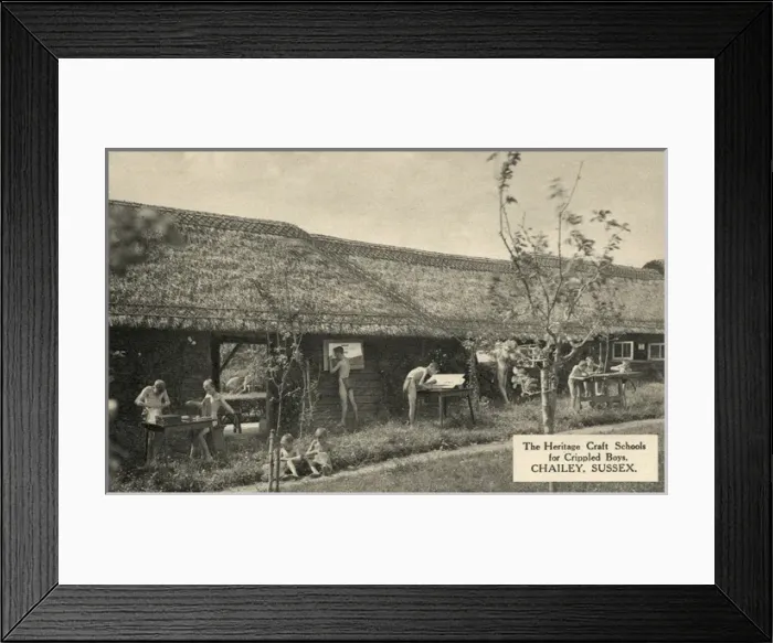 Framed Print : Heritage Craft Schools, Chailey, Sussex Framed Print : Heritage Craft Schools, Chailey, Sussex