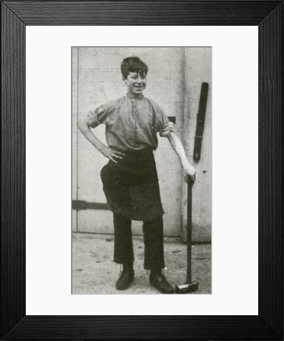 Framed Print : Barnardos Home Blacksmith Framed Print : Barnardos Home Blacksmith