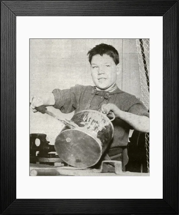 Framed Print : Barnardos Home Tinsmith Framed Print : Barnardos Home Tinsmith