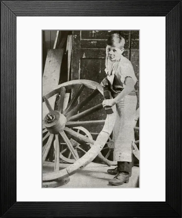 Framed Print : Barnardos Home Wheelwright Framed Print : Barnardos Home Wheelwright