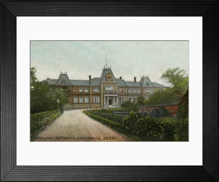 Framed Print : Derby Railway Servants Orphanage Framed Print : Derby Railway Servants Orphanage