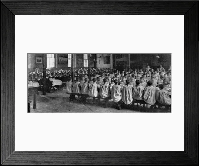 Framed Print : Derby Railway Servants Orphanage Dining Hall Framed Print : Derby Railway Servants Orphanage Dining Hall