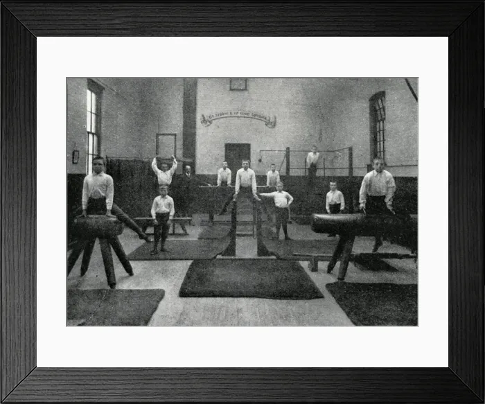 Framed Print : Derby Railway Servants Orphanage Gymnasium Framed Print : Derby Railway Servants Orphanage Gymnasium