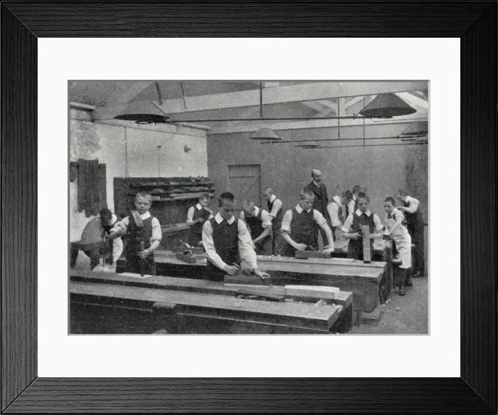 Framed Print : Derby Railway Servants Orphanage Workshop Framed Print : Derby Railway Servants Orphanage Workshop