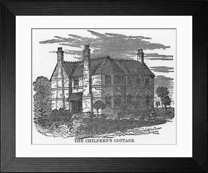 Framed Print : Farningham Home for Little Boys Cottage Framed Print : Farningham Home for Little Boys Cottage