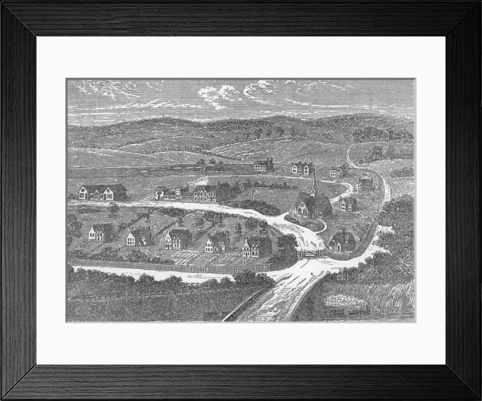 Framed Print : Farningham Home for Little Boys General View Framed Print : Farningham Home for Little Boys General View