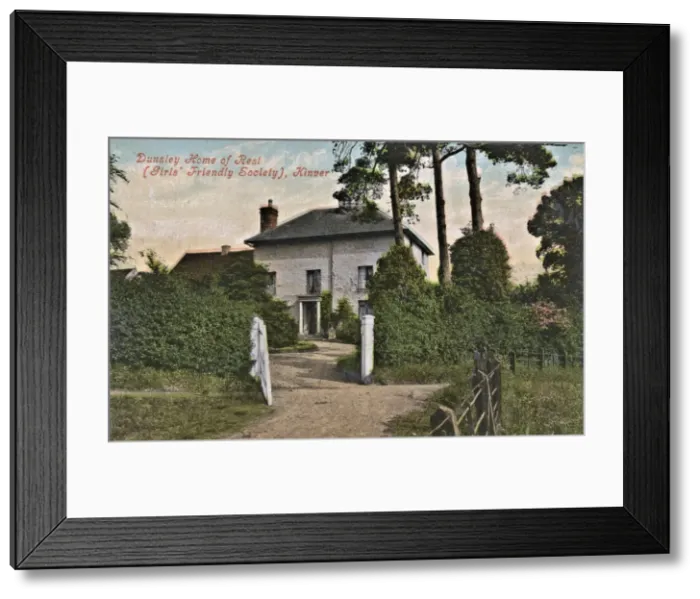 Framed Print : Girls Friendly Society (GFS) Dunsley Home of Rest, Kinver Framed Print : Girls Friendly Society (GFS) Dunsley Home of Rest, Kinver