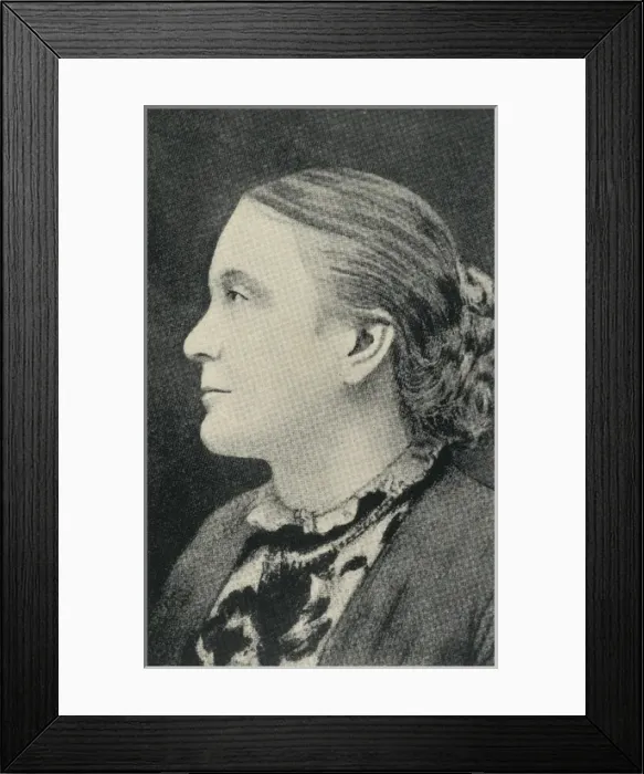 Framed Print : Girls Friendly Society (GFS) Founder Mary Elizabeth Townsen Framed Print : Girls Friendly Society (GFS) Founder Mary Elizabeth Townsen