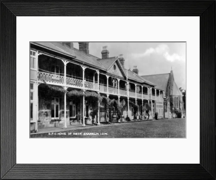 Framed Print : Girls Friendly Society (GFS) Home of Rest, Shanklin IOW Framed Print : Girls Friendly Society (GFS) Home of Rest, Shanklin IOW