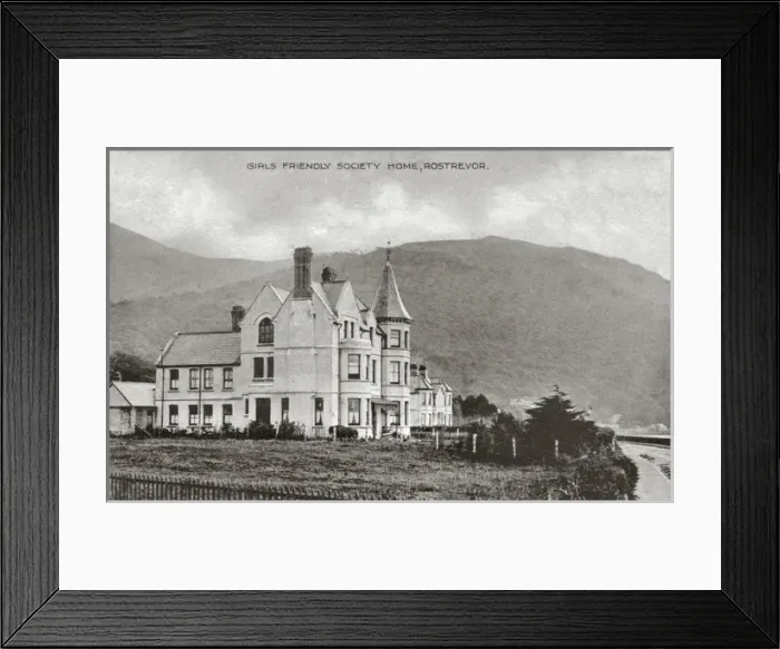 Framed Print : Girls Friendly Society (GFS) Home, Rostrevor, Co - Down Framed Print : Girls Friendly Society (GFS) Home, Rostrevor, Co - Down