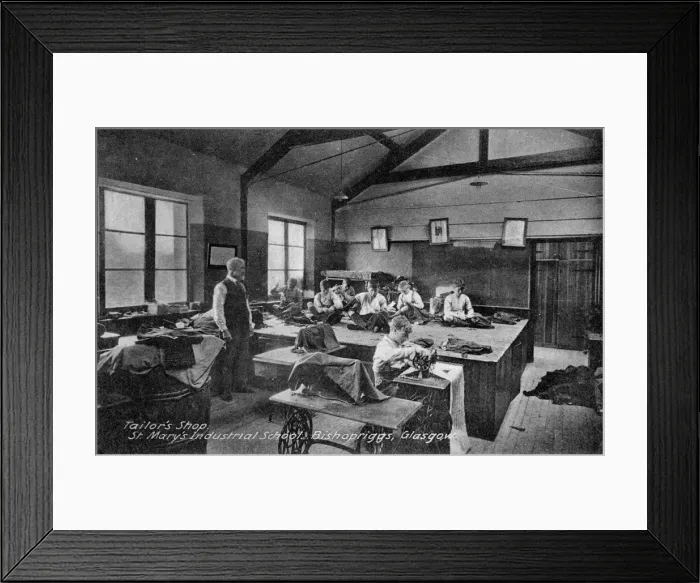 Framed Print : St Marys Industrial School, Bishopbriggs, Glasgow - Tailor Framed Print : St Marys Industrial School, Bishopbriggs, Glasgow - Tailor
