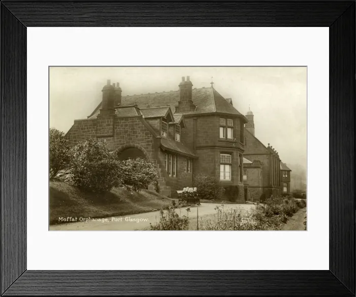 Framed Print : Moffatt Orphanage, Port Glasgow Framed Print : Moffatt Orphanage, Port Glasgow