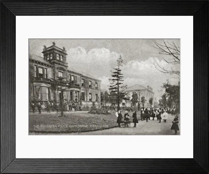 Framed Print : Harrogate Northern Police Orphanage - Children at Play Framed Print : Harrogate Northern Police Orphanage - Children at Play