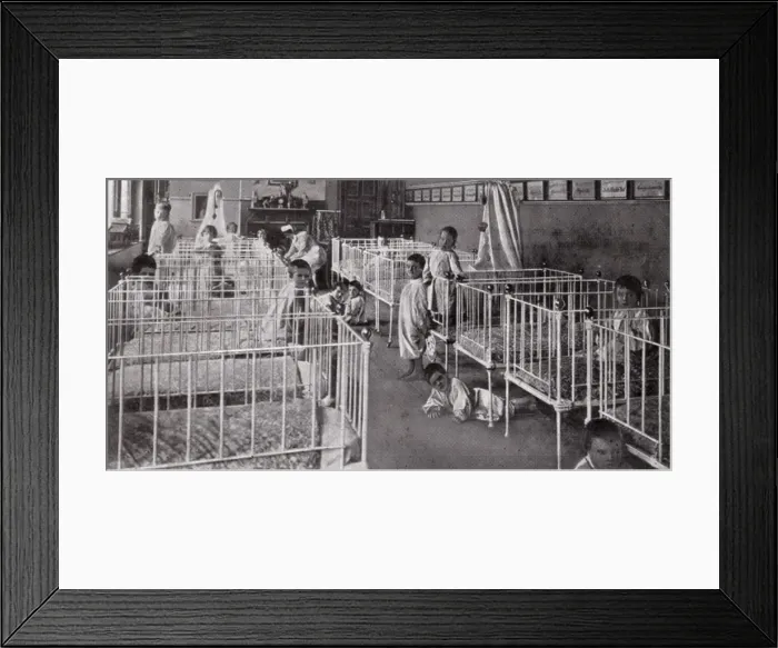 Framed Print : Barnardos Babies Castle, Hawkhurst - Bedtime Framed Print : Barnardos Babies Castle, Hawkhurst - Bedtime
