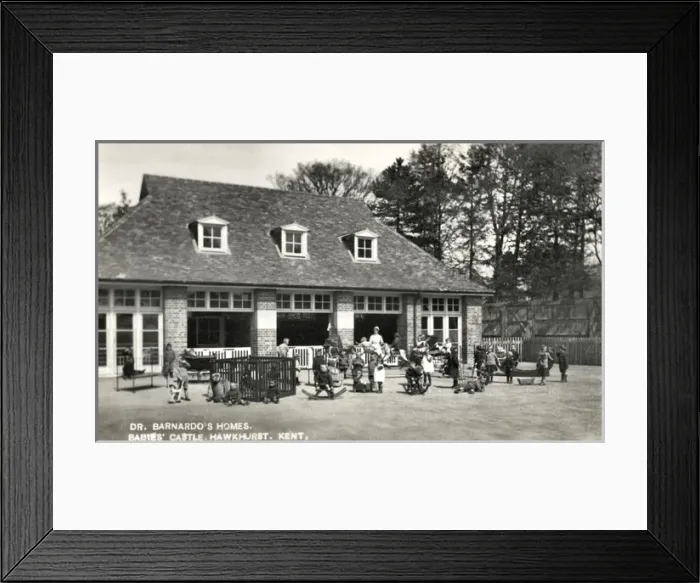 Framed Print : Barnardos Babies Castle, Hawkhurst
