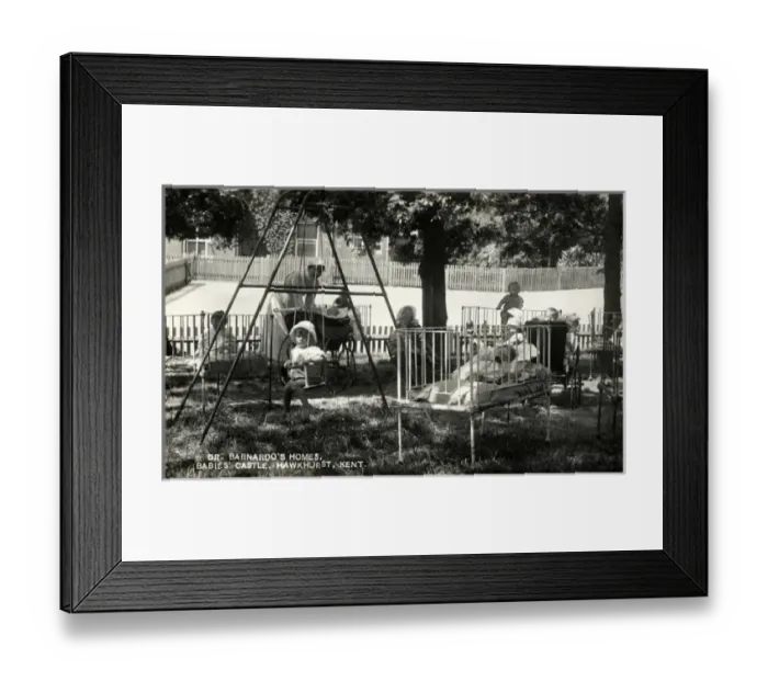 Framed Print : Barnardos Babies Castle, Hawkhurst - Under trees Framed Print : Barnardos Babies Castle, Hawkhurst - Under trees