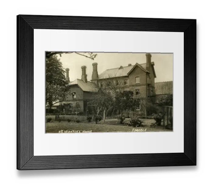 Framed Print : Hereford St Martins Home Framed Print : Hereford St Martins Home