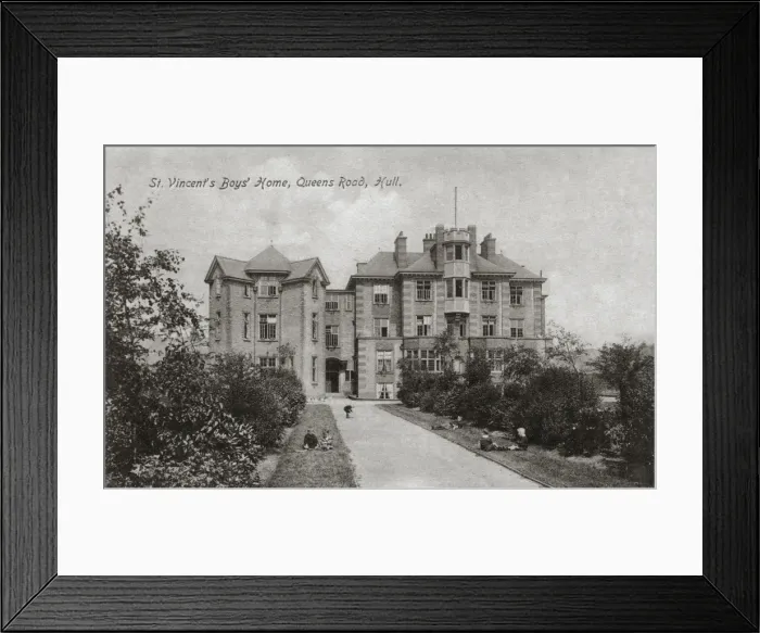Framed Print : St Vincents Boys Home, Hull Framed Print : St Vincents Boys Home, Hull