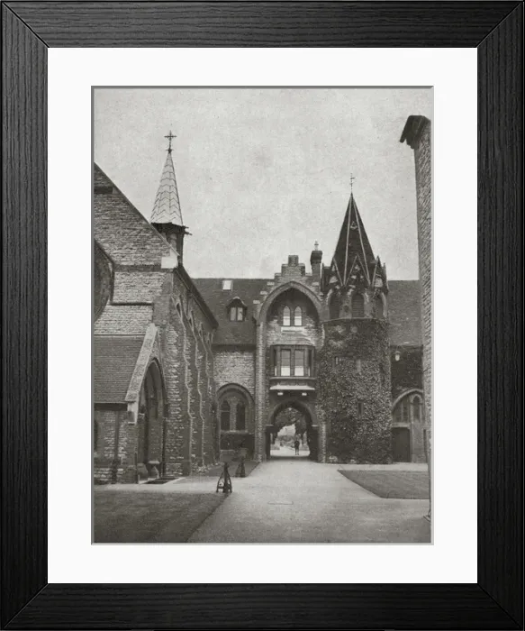 Framed Print : Fegans Home entrance Stony Stratford Framed Print : Fegans Home entrance Stony Stratford